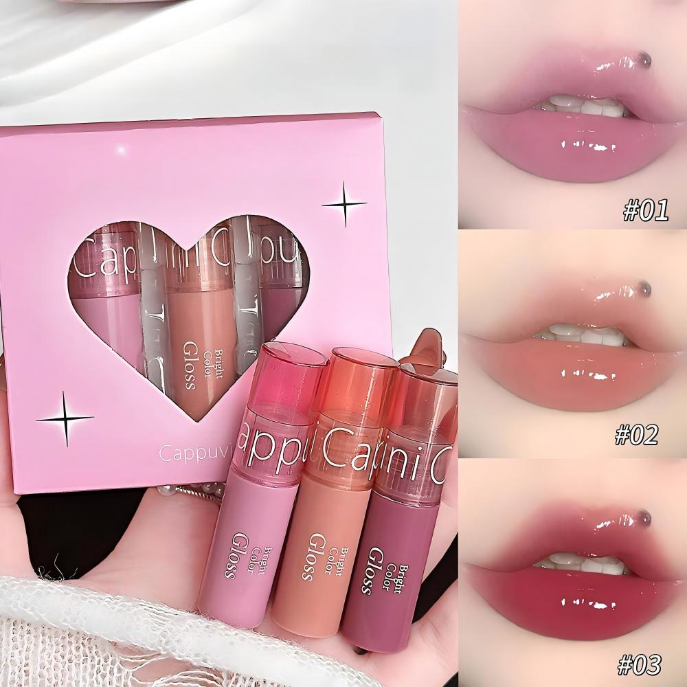 Conjunto de 3PCS de Gloss Labi - Lip Tint Korean avaliação e preço