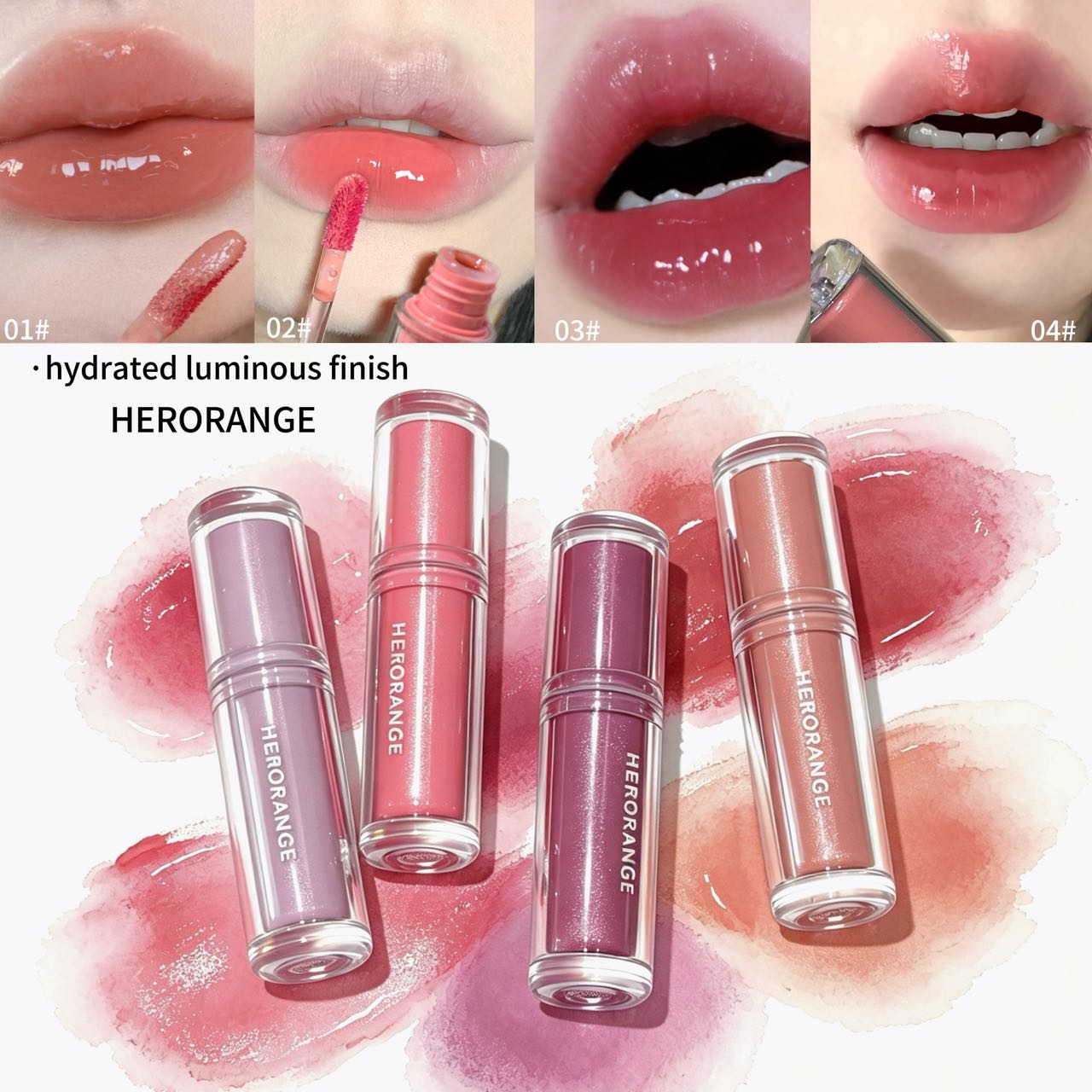 Herorange Gloss Labial Refresc - Lip Tint Korean avaliação e preço